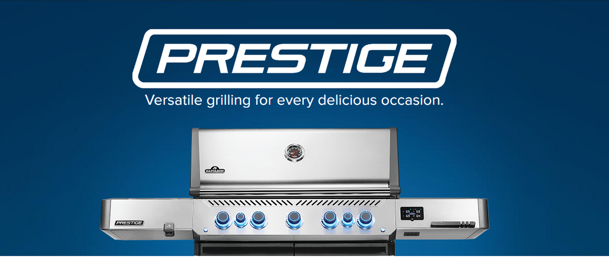 Napoleon Prestige 500 RSIB Stainless Steel Grill with SIZZLE ZONE 2025