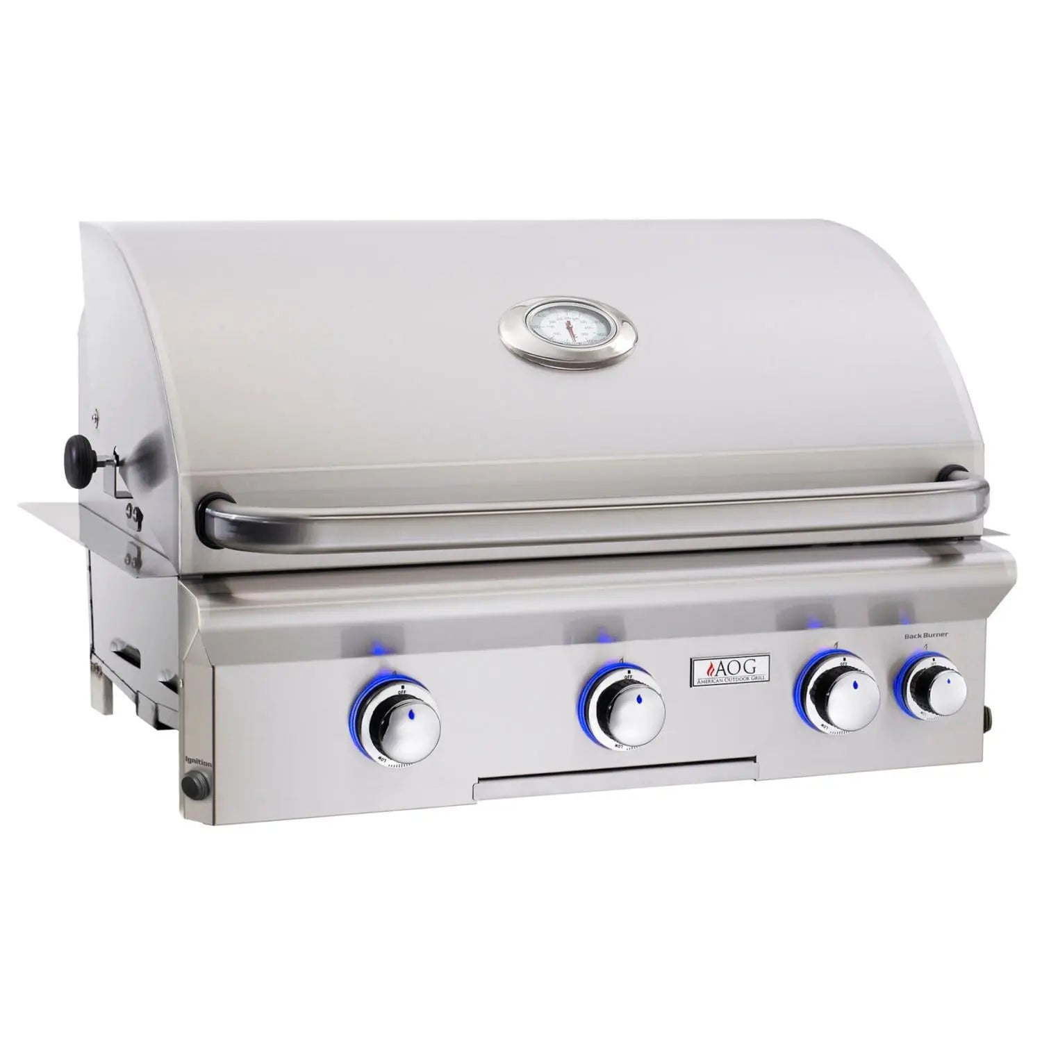 American Outdoor Grill L-Series 30-Inch 3-Burner Built-In Natural Gas Grill With Rotisserie - 30NBL - Agent BBQ