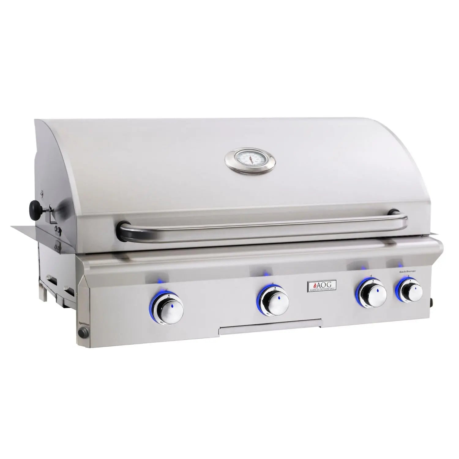 American Outdoor Grill L-Series 36-Inch 3-Burner Built-In Natural Gas Grill With Rotisserie - 36NBL - Agent BBQ