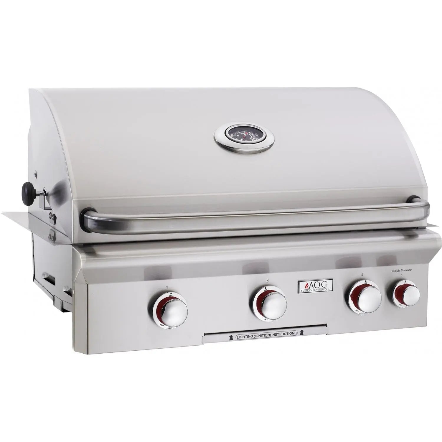 American Outdoor Grill T-Series 30-Inch 3-Burner Built-In Natural Gas Grill With Rotisserie - 30NBT - Agent BBQ