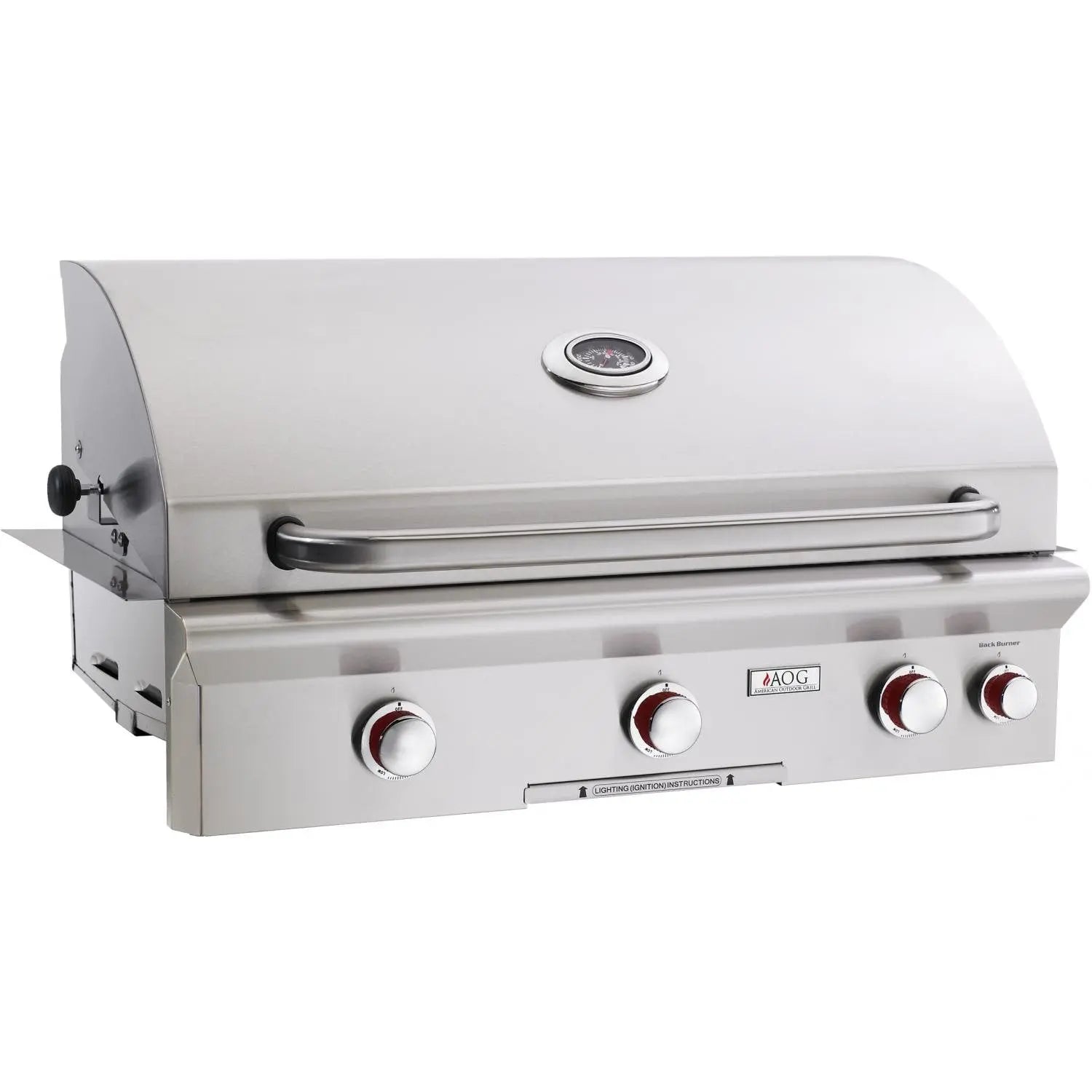 American Outdoor Grill T-Series 36-Inch 3-Burner Built-In Natural Gas Grill With Rotisserie - 36NBT - Agent BBQ