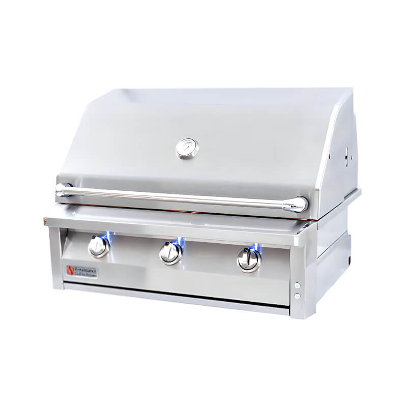 American Renaissance Grill 36 Inch 3 Burner Freestanding Gas Grill