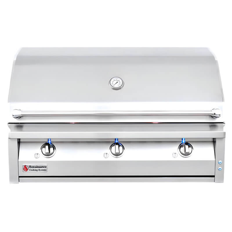 American Renaissance Grill 42 Inch 3 Burner Built In Gas Grill