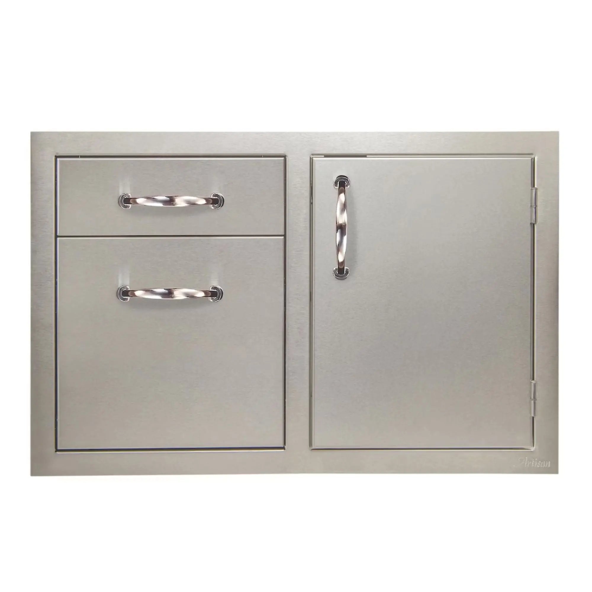Artisan 32-Inch Soft-Close Right Hinge Door & Double Drawer Combo Artisan