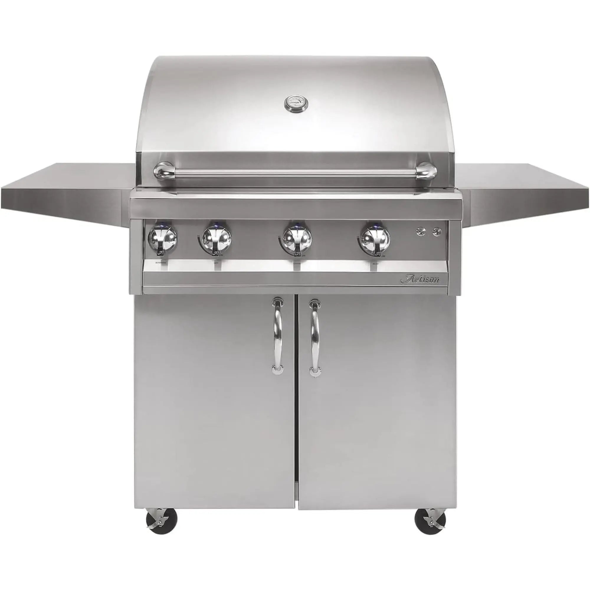 Artisan Professional 32-Inch 3-Burner Freestanding Gas Grill w/ Rotisserie Artisan