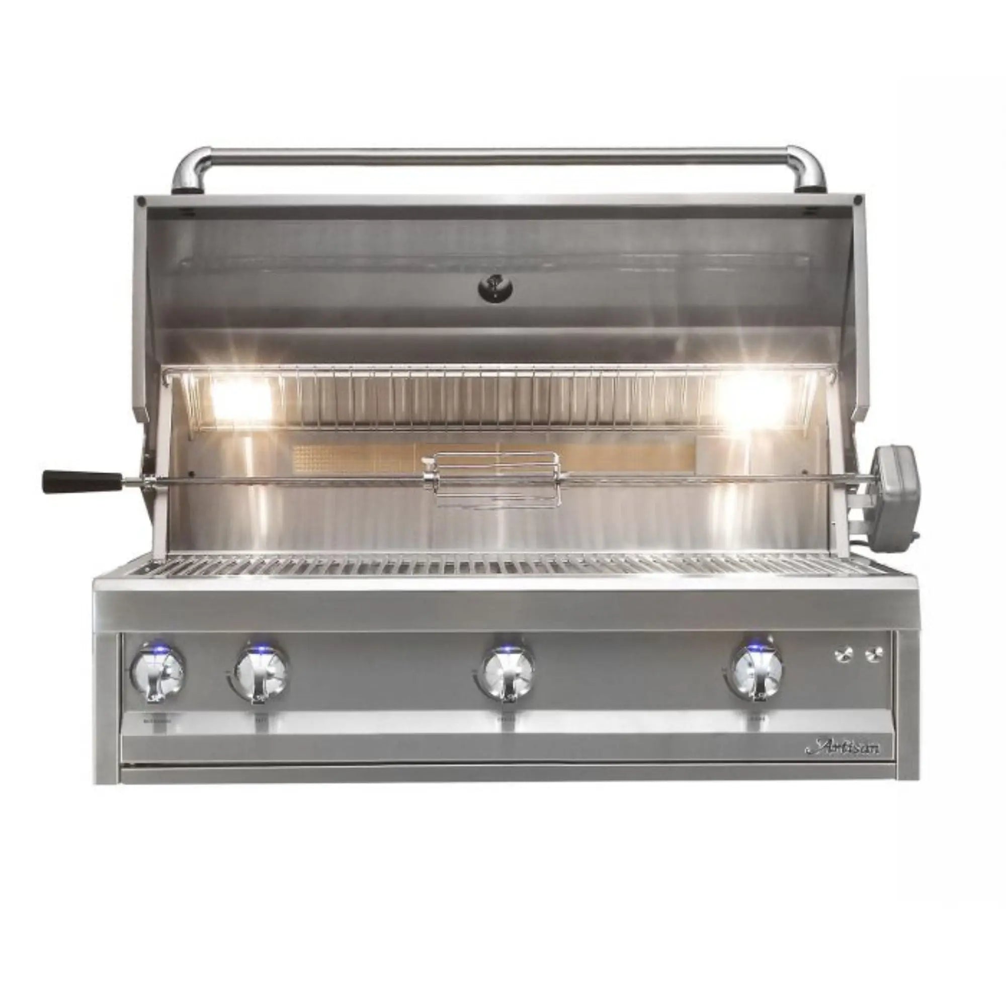 Artisan Professional 42-Inch 3-Burner Built-In Gas Grill w/ Rotisserie Artisan