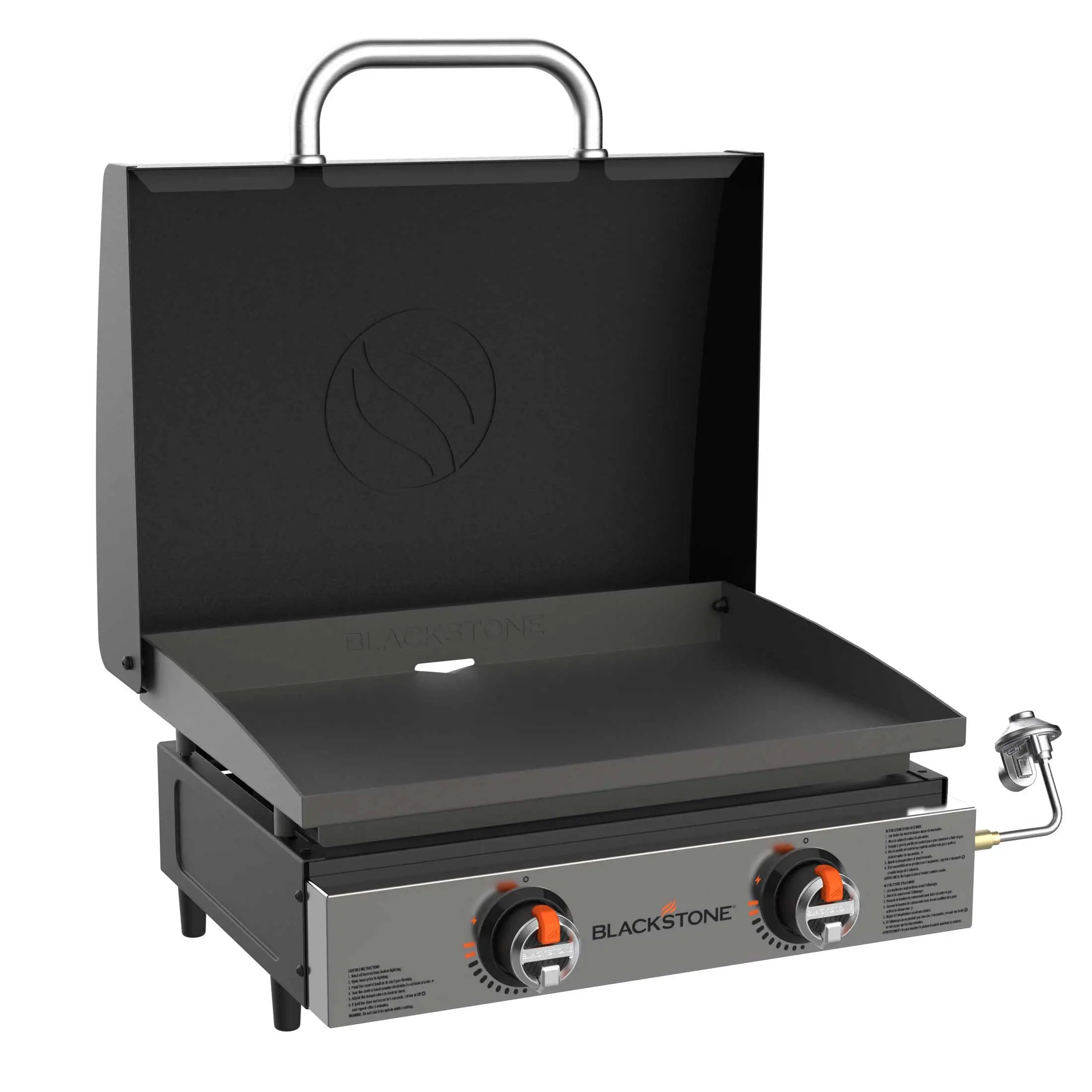 Blackstone - 22" Tabletop Griddle Stainless - 2144 - Agent BBQ