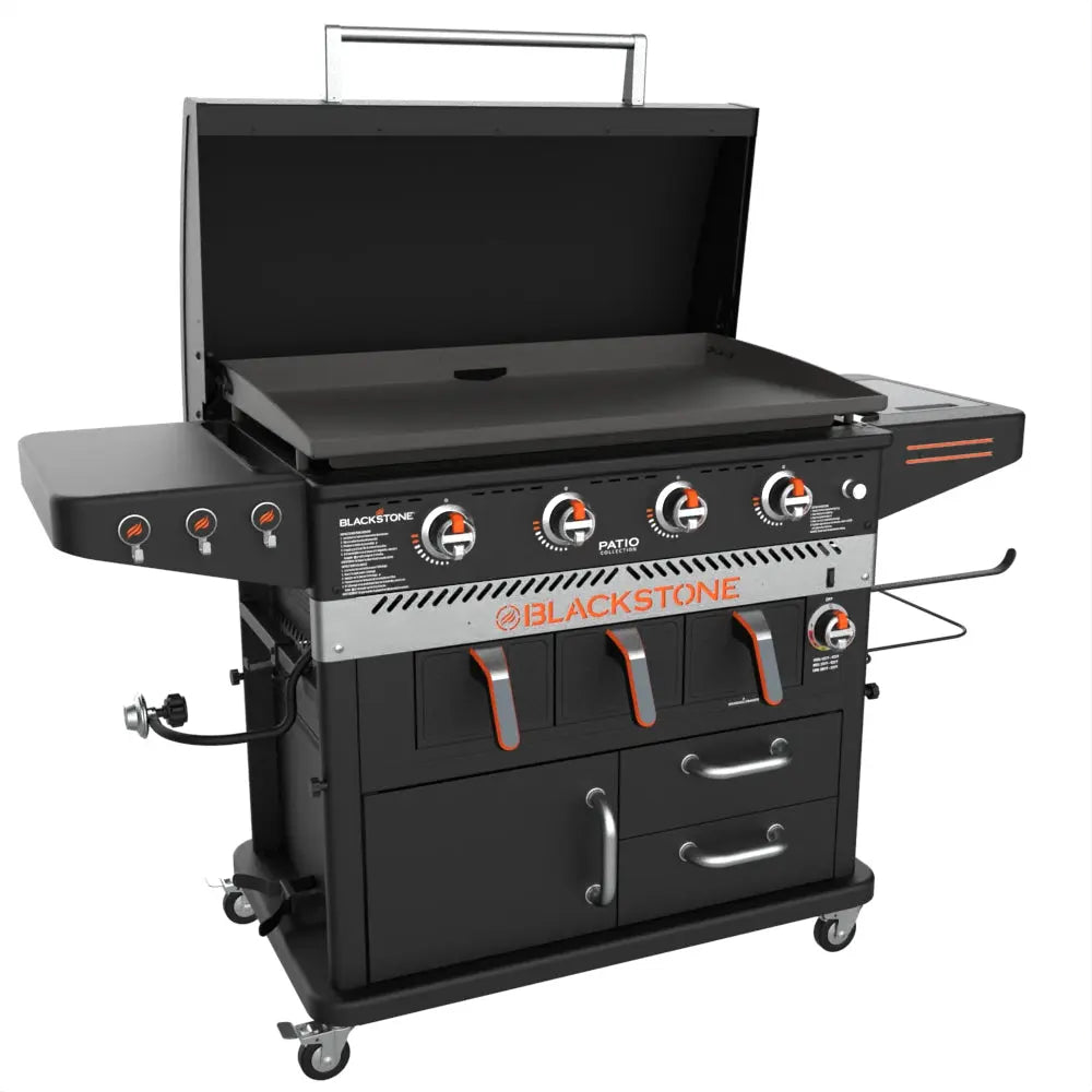 Blackstone - Patio 36" Cabinet Griddle W/Airfryer - 1923 - Agent BBQ