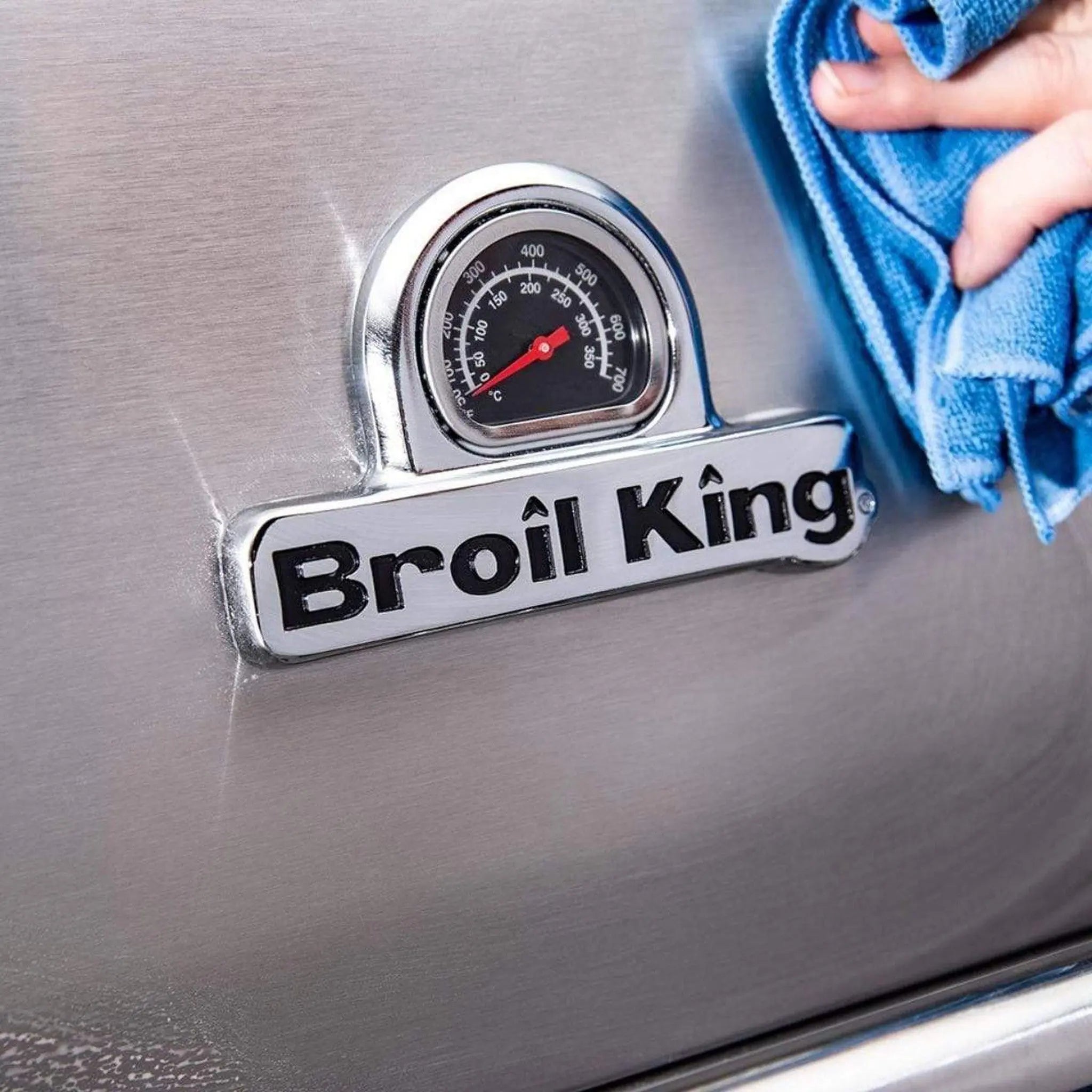 Broil King 10" Stainless Steel Grill Cleaner & Polish Broil King