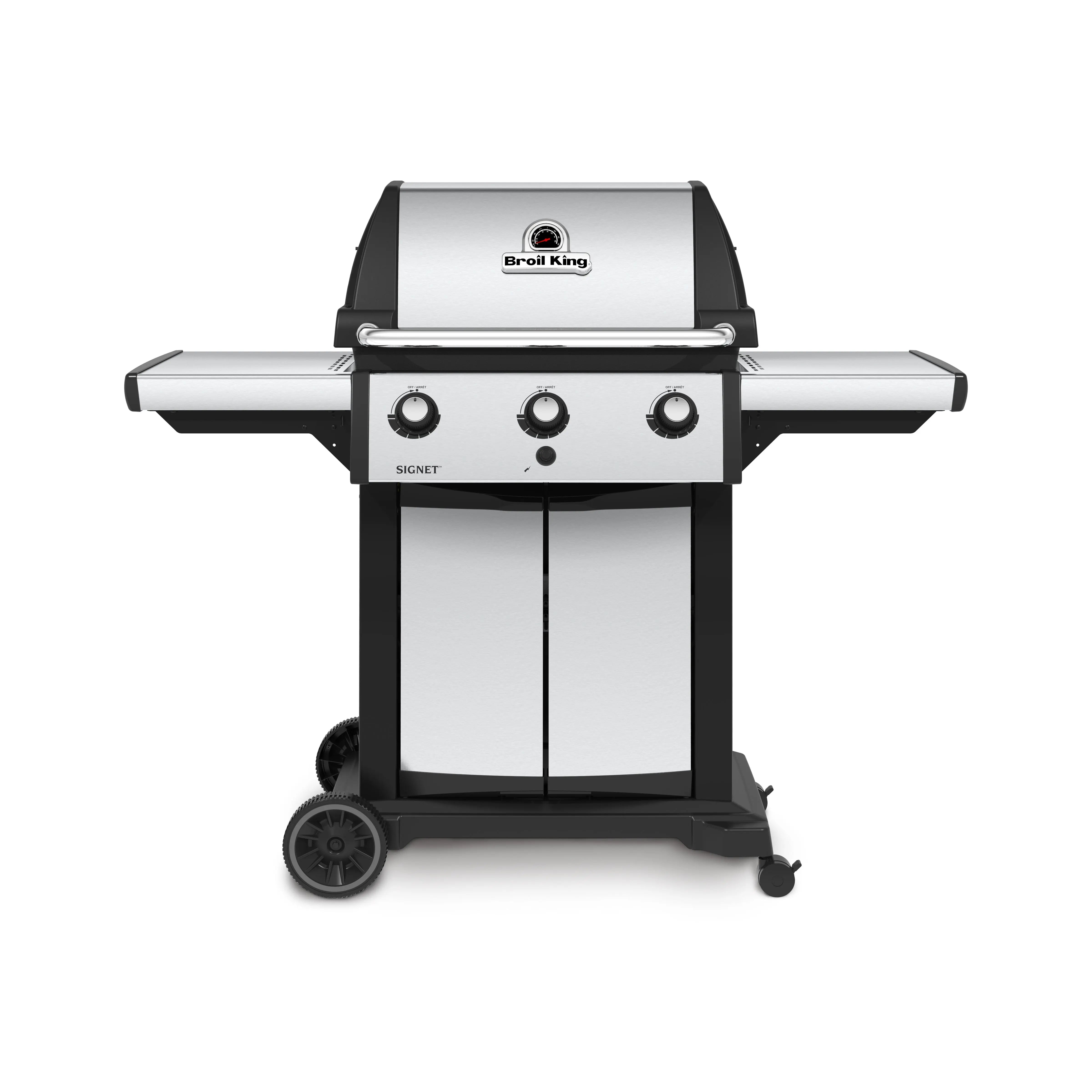 Broil King Signet 320 3-Burner Freestanding Gas Grill - Stainless Steel Broil King