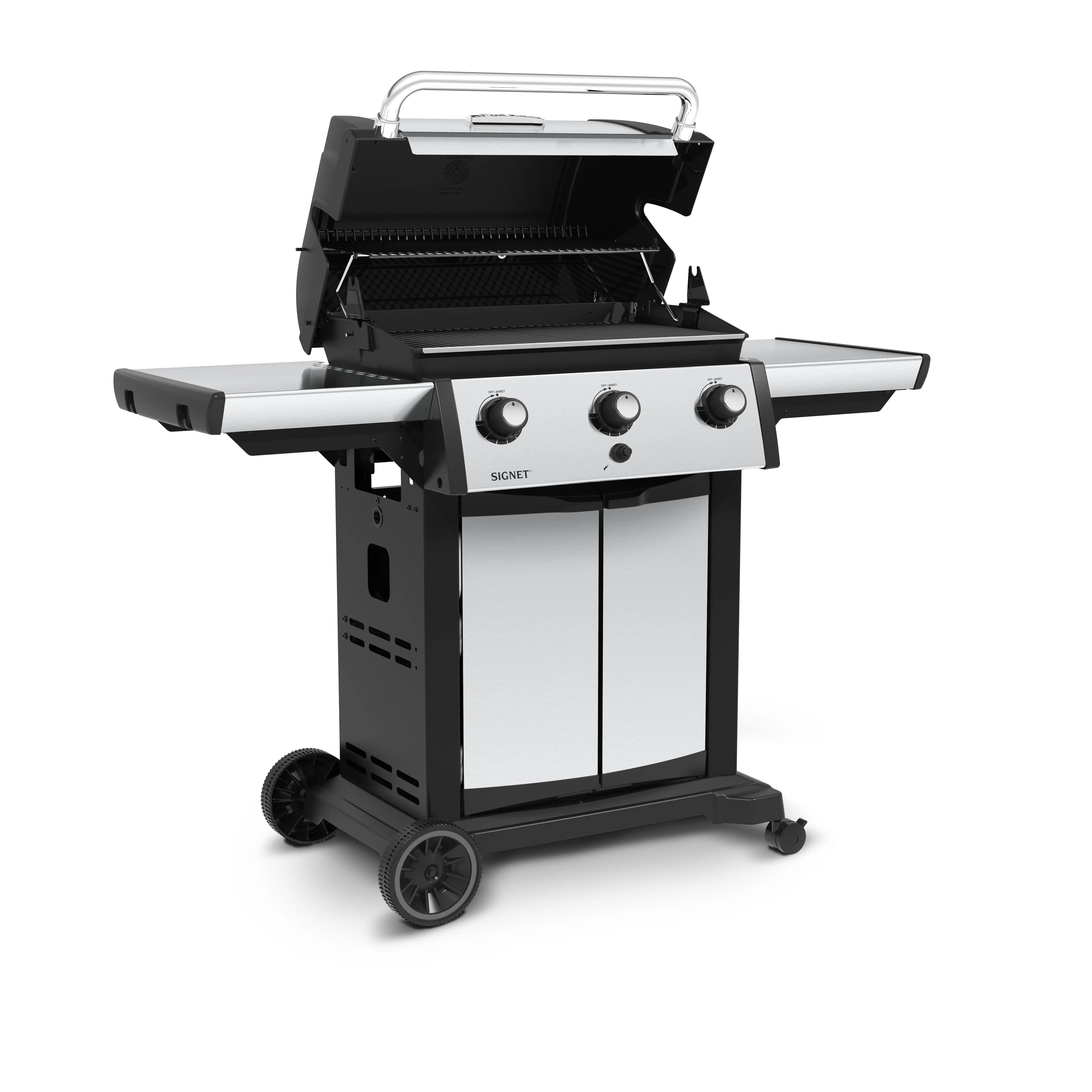 Broil King Signet 320 3-Burner Freestanding Gas Grill - Stainless Steel Broil King