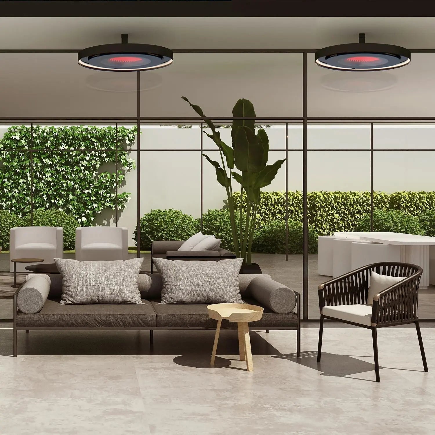 Bromic Heating - Eclipse 8-Inch Straight Ceiling Pole - BH3230001 Bromic Heating