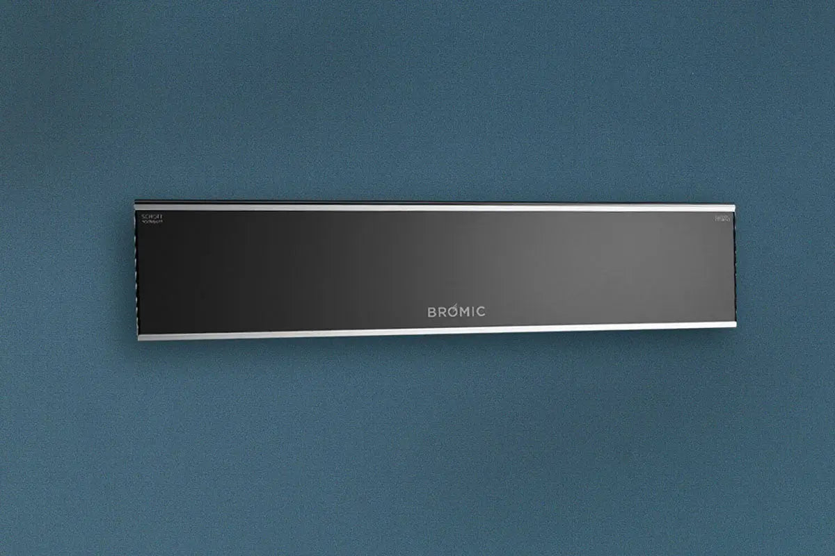 Bromic Platinum Marine Smart-Heat 4500 Watt Radiant Infrared Outdoor Electric Heater | Black | 208V Bromic Heating