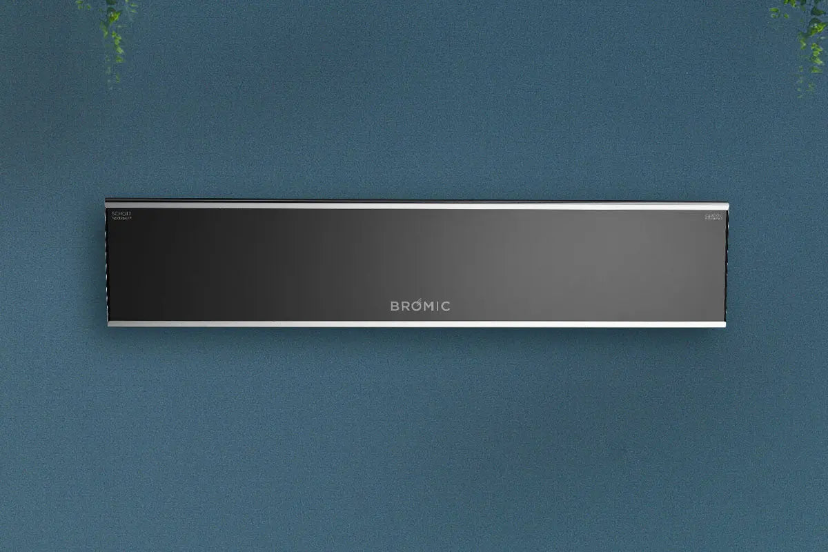 Bromic Platinum Marine Smart-Heat 4500 Watt Radiant Infrared Outdoor Electric Heater | Black | 240V Bromic Heating