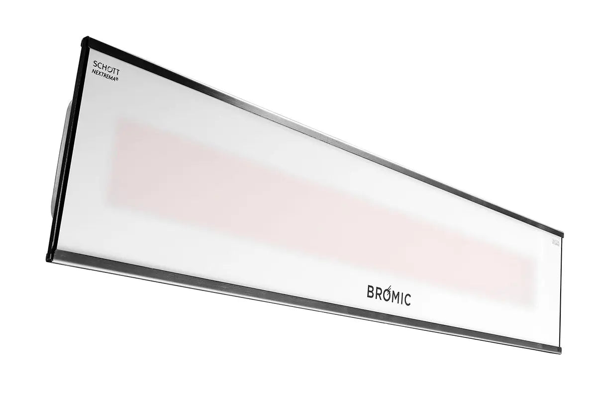 Bromic Platinum Smart-Heat 4500 Watt Radiant Infrared Outdoor Electric Heater | White | 208V Bromic Heating