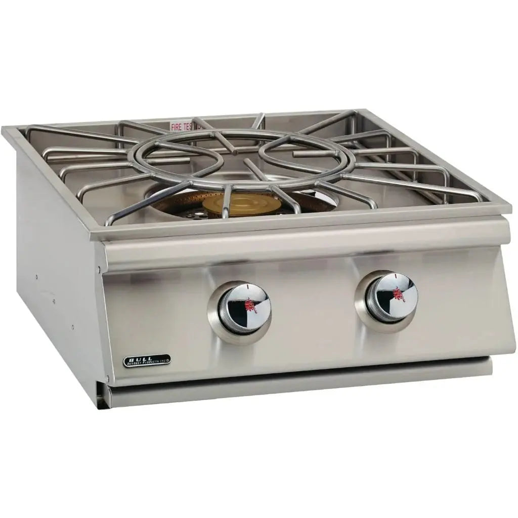 Bull 22" Stainless Steel Built-In Gas Power Burner Bull Grills