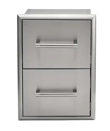 Coyote 16 Inch Double Drawer Cabinet - C3-2DC Coyote Outdoor Living