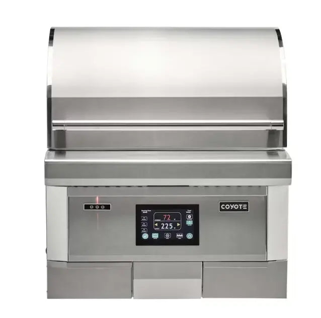 Coyote 28-inch Built In Pellet Grill - C2P28 Coyote Outdoor Living