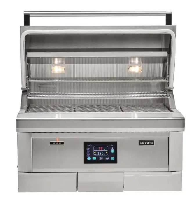 Coyote 36 Inch Built in Pellet Grill - C2P36 Coyote Outdoor Living
