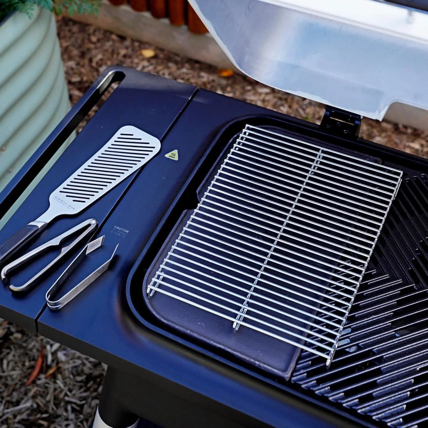 Everdure By Heston Blumenthal Roasting Rack For FORCE 48-Inch Or FURNACE 52-Inch Propane Grills - HBROASTR - Agent BBQ