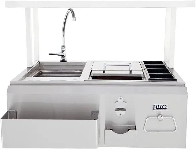 Lion 30-Inch Stainless Steel Built-In Bar Center Lion Premium Grills