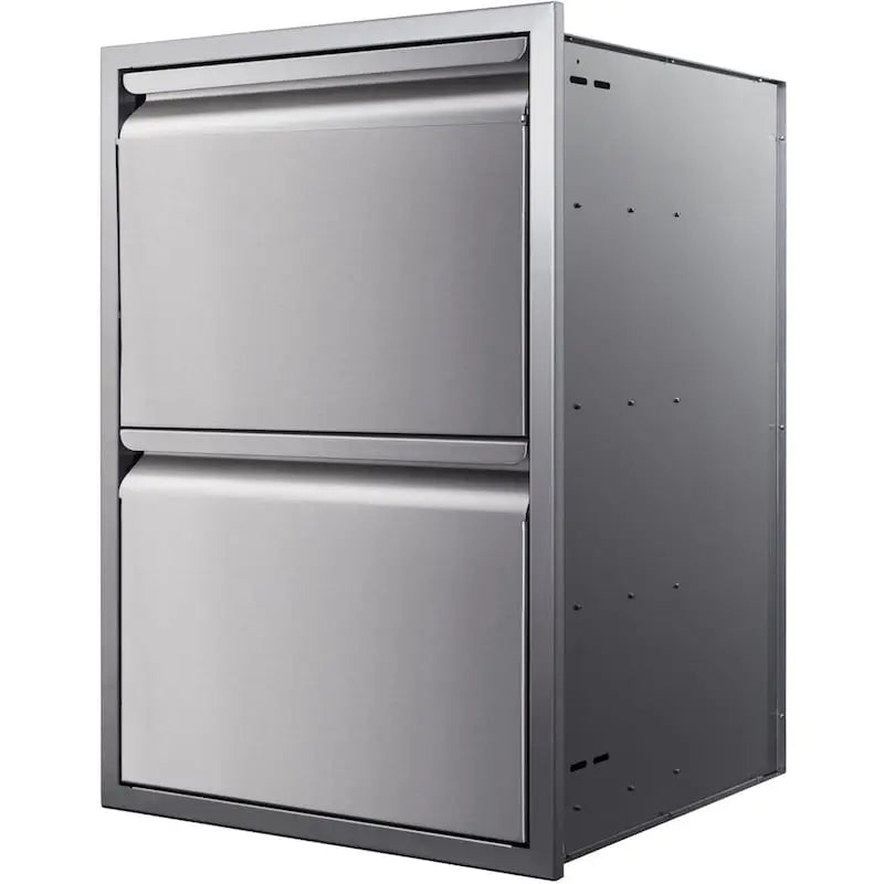 Memphis Grills 21" Built-In Two Drawer Stack - VGC21DB2 Memphis Grills