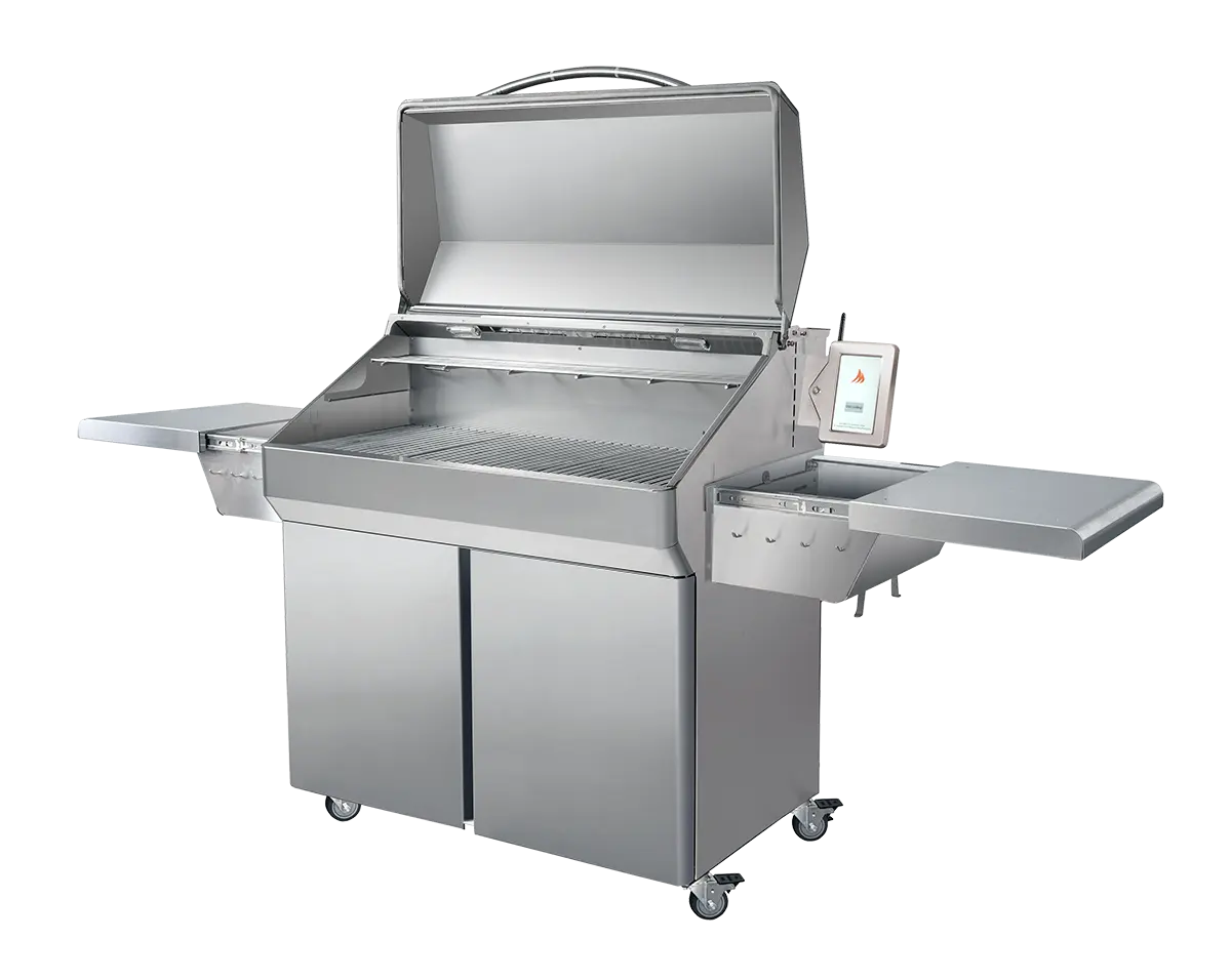 Memphis Grills Elite ITC3 Wi-Fi Monitored 39-Inch 304 Stainless Steel Pellet Grill - VG0002S Memphis Grills