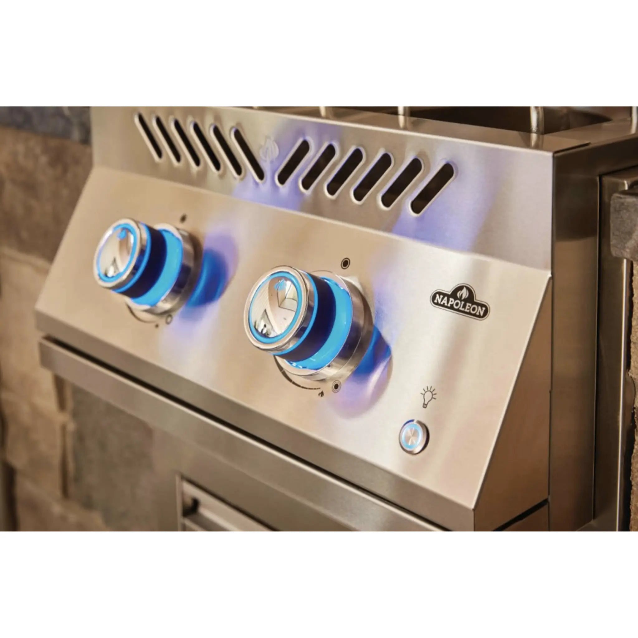 Napoleon Built-in 700 Series Power Burner with Stainless Steel Cover - BIB18PBSS Napoleon