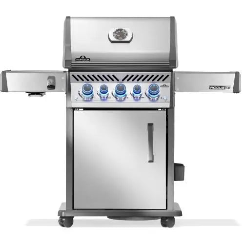 Napoleon Rogue PRO-S 425 3-Burner Gas Grill w/ Side Burner & SafetyGlow - RPS425RSISS-2 Napoleon