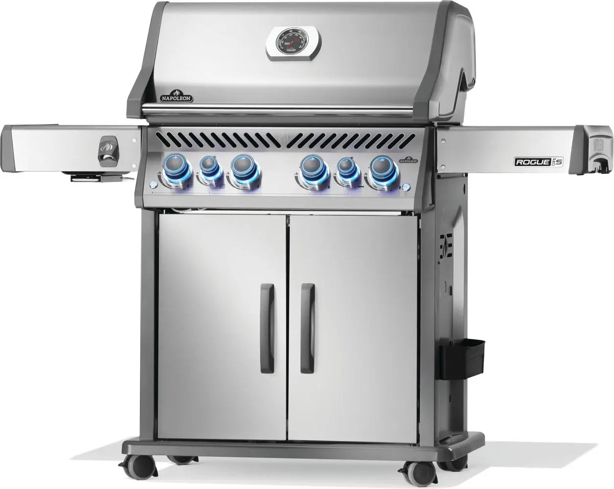 Napoleon Rogue PRO-S 525 4-Burner Gas Grill w/ Side Burner & SafetyGlow - RPS525RSIBNSS-2 Napoleon