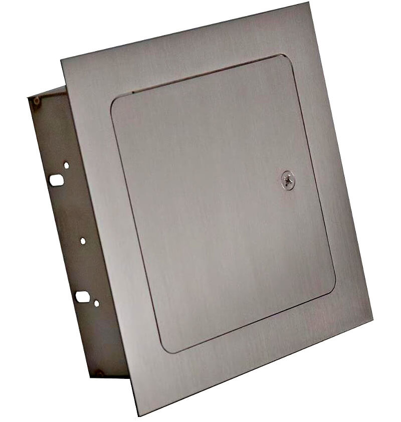 RCS 6 Inch Recessed Single Access Stainless Steel Door - RAD66