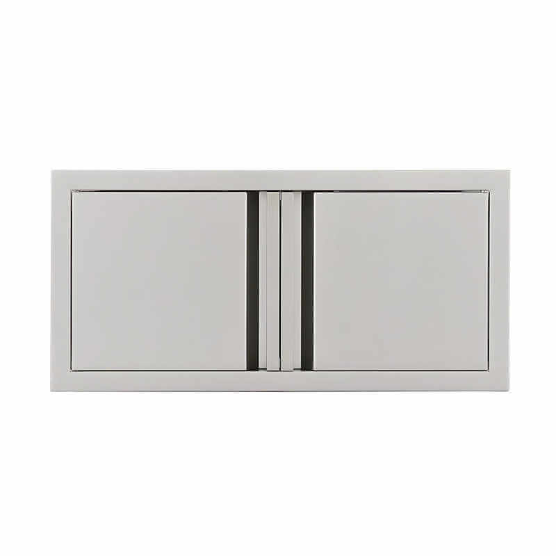 RCS Valiant 33 Inch Low Profile Stainless Steel Double Door - VDD3