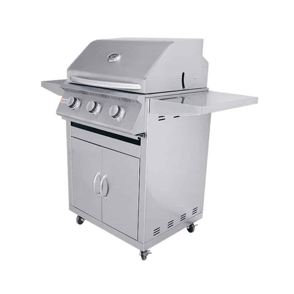 RCS Premier Series 26" 3 Burner Freestanding Gas Grill