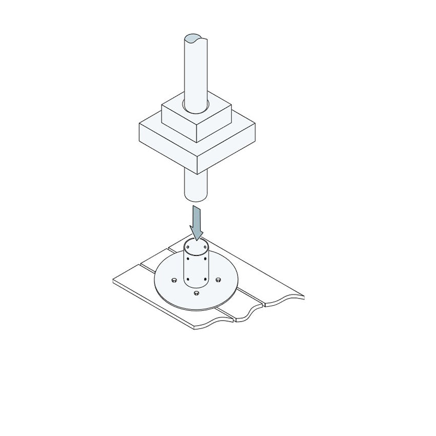 Tempest Torch Decorative Outdoor Post Base Cover 94800827