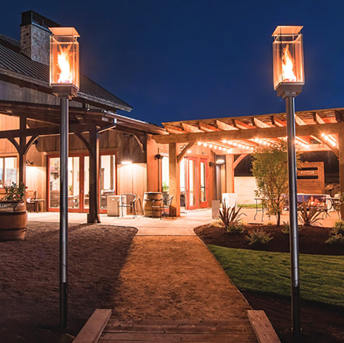 Tempest Torch Decorative Outdoor In Ground Post - 3"x93" - 94800813