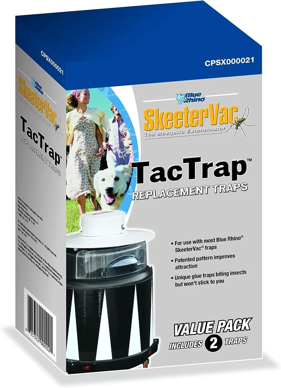 SkeeterVac Tac Trap Replacements Value Pack (2) - CPSX000021 SkeeterVac
