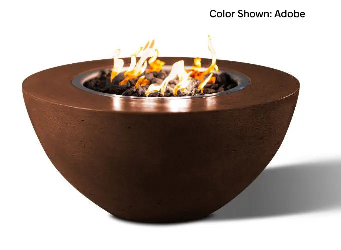 Slick Rock Concrete - Oasis Series 34-Inch Round Fire Bowl KOF34 Slick Rock Concrete