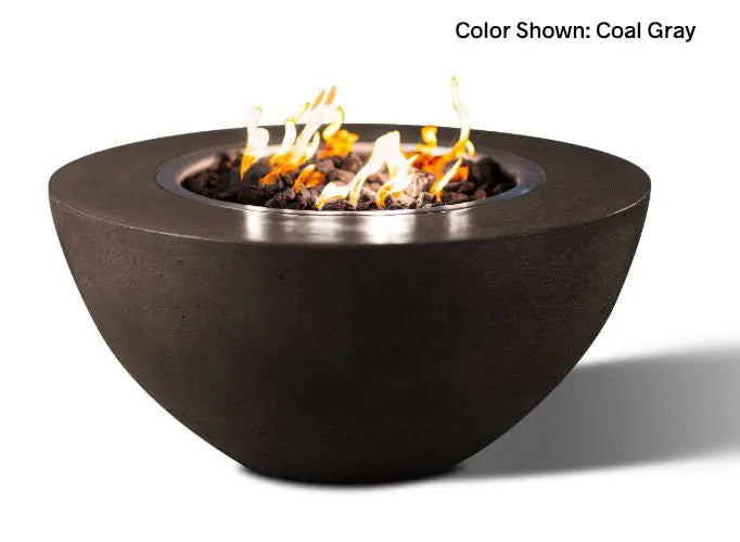 Slick Rock Concrete - Oasis Series 34-Inch Round Fire Bowl KOF34 Slick Rock Concrete