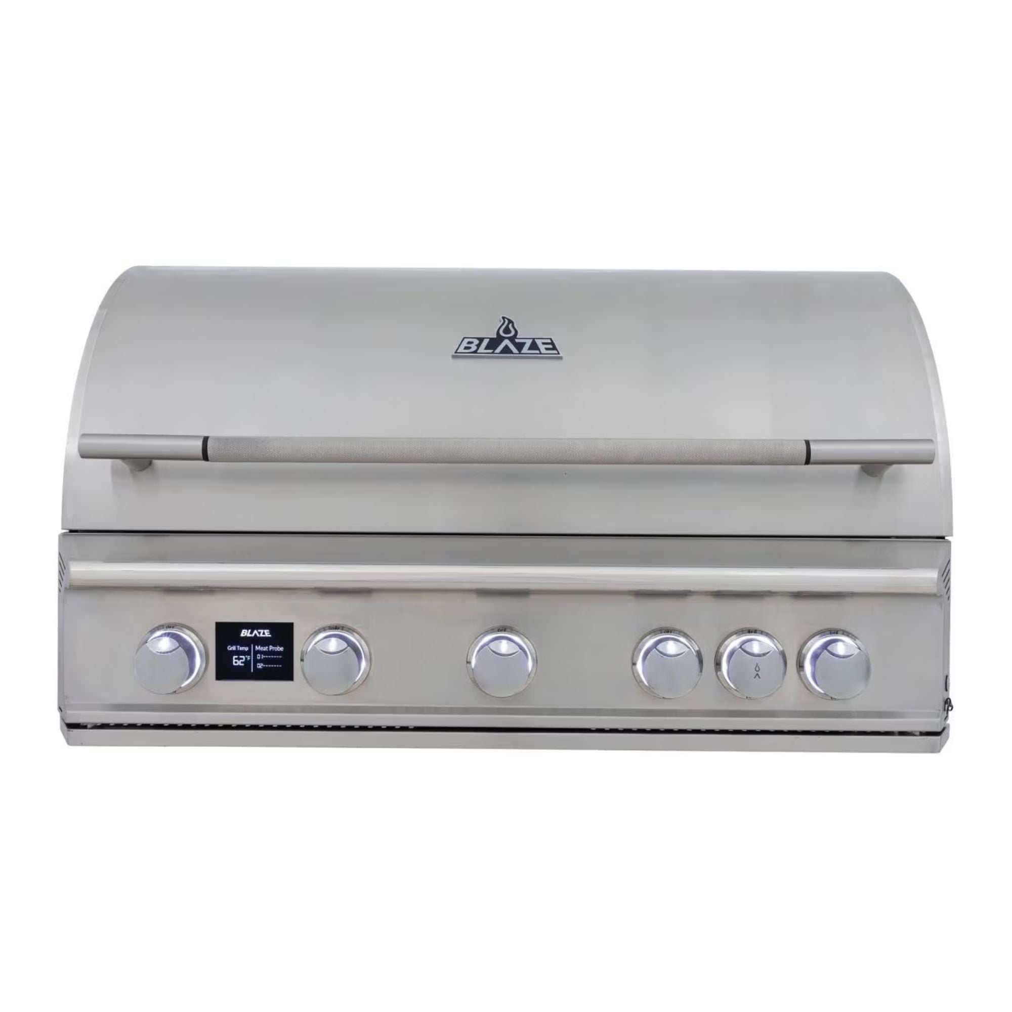 Blaze LTE PRO 40-Inch 5-Burner Built-in Gas Grill w/ Digital Temperature Screen & Rear Infrared Burner