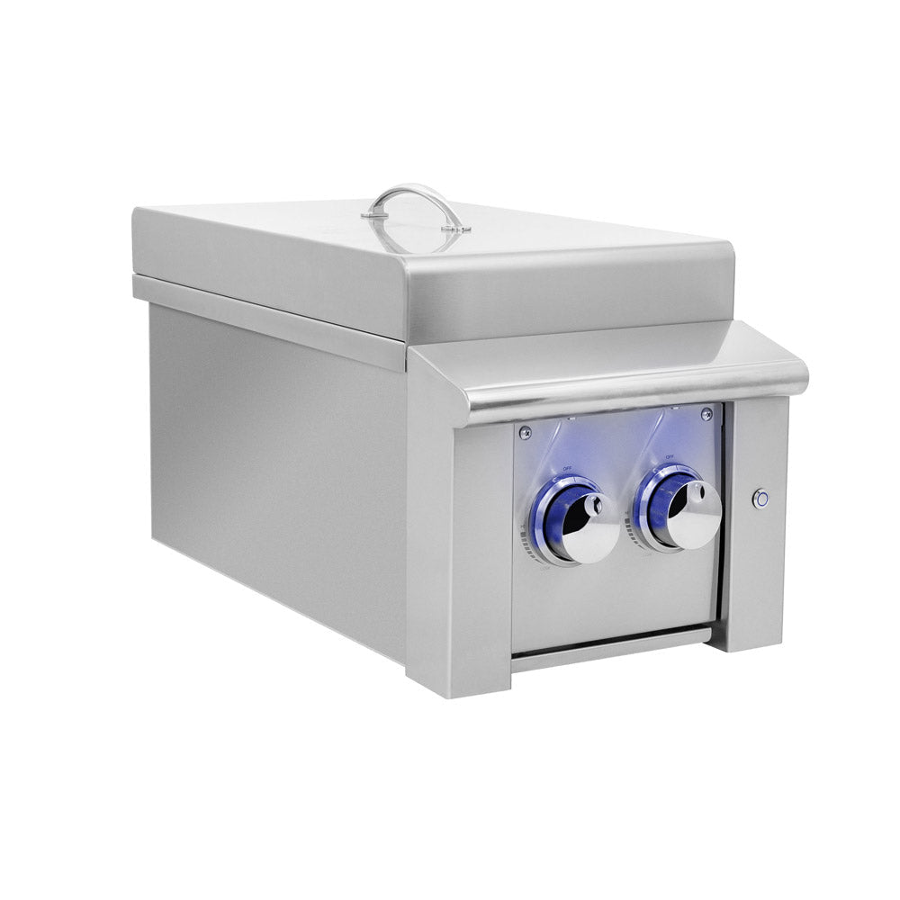 Alturi Double Side Burner w/ LED Illumination - by American Made Grills | Buy at Agent BBQ