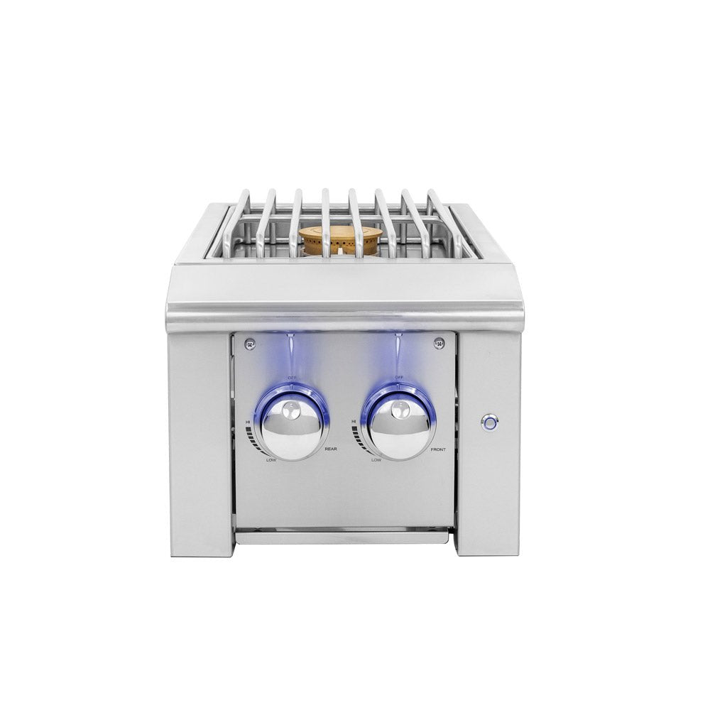 Alturi Double Side Burner w/ LED Illumination - by American Made Grills | Buy at Agent BBQ