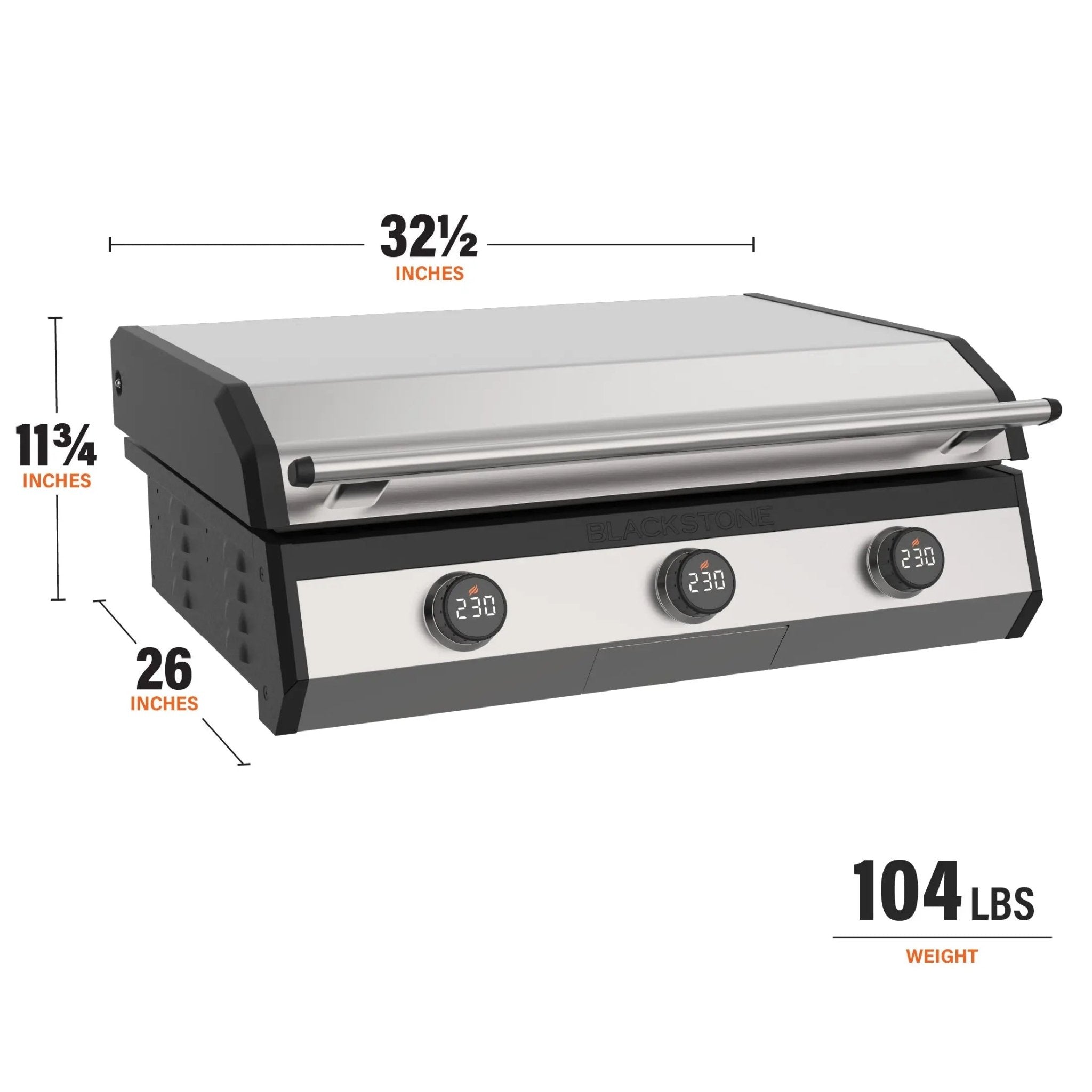 Blackstone 30" Electric Built In Griddle - 8010 - by Blackstone | Buy at Agent BBQ