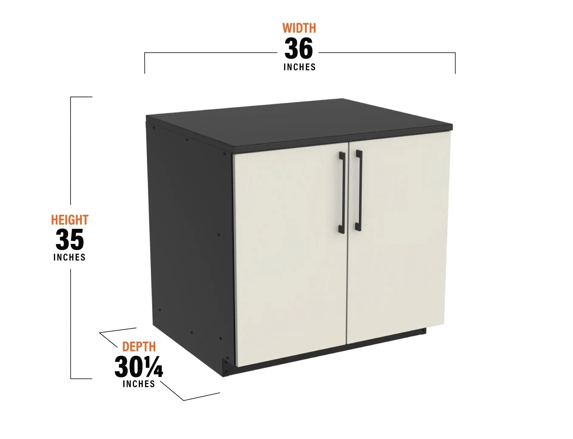Blackstone 36 - Inch 2 - Door Cabinet w/ Shelves - 6736 - by Blackstone | Buy at Agent BBQ