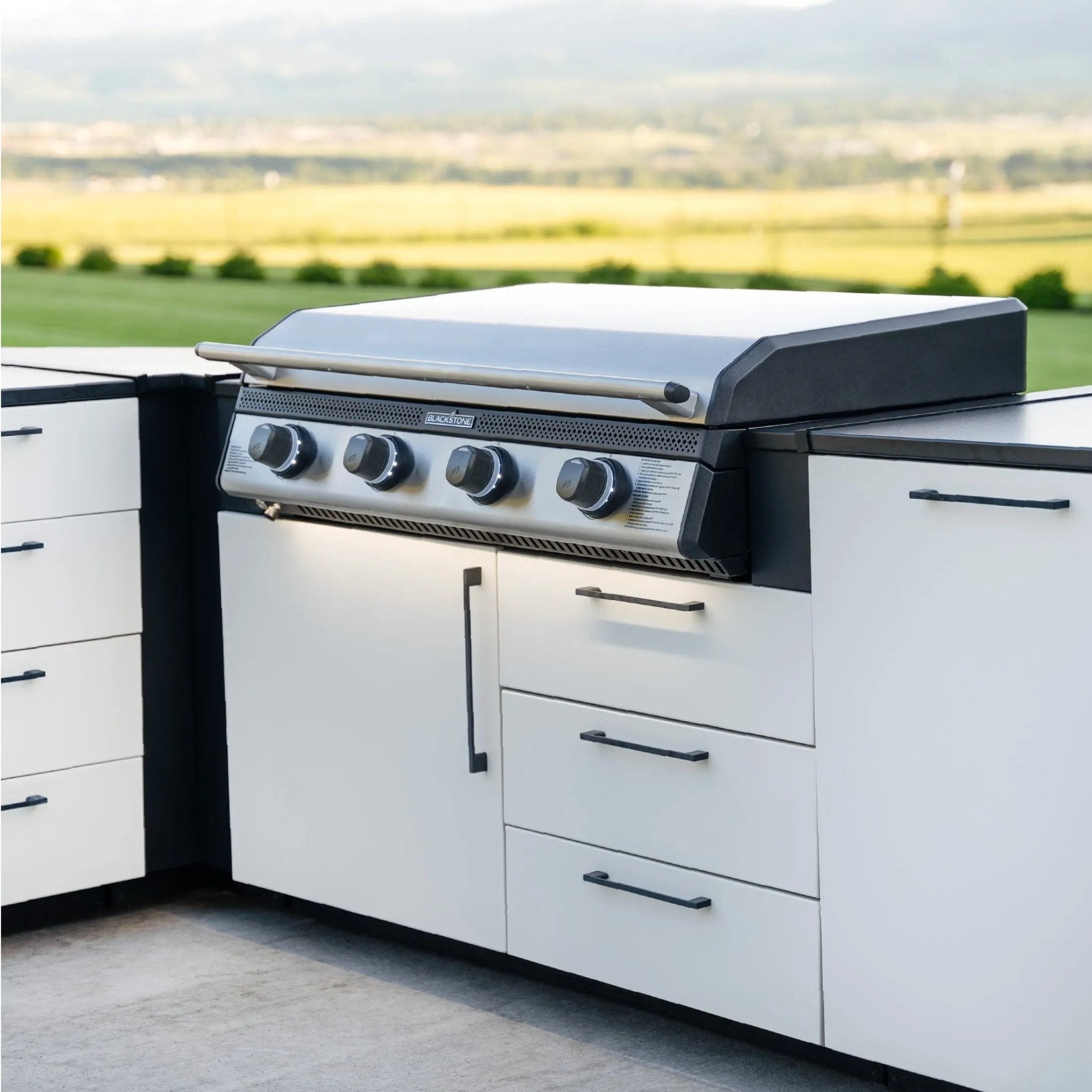Blackstone 50" Outdoor Kitchen Module w/ 36" Premium Built - In Griddle - by Blackstone | Buy at Agent BBQ