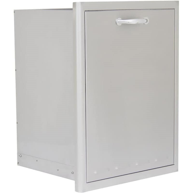 Blaze 20" Roll - Out Trash / Propane Tank Drawer in Stainless Steel Finish (BLZ - TRLP - DRW) - by Blaze Grills | Buy at Agent BBQ