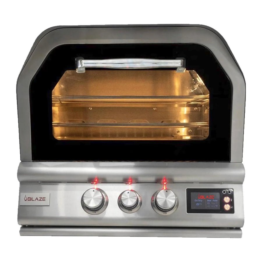 Blaze 26 - Inch Outdoor Pizza Oven With Rotisserie - BLZ - 26 - PZOVN - Outdoor Grills by Blaze Grills | Buy at Agent BBQ