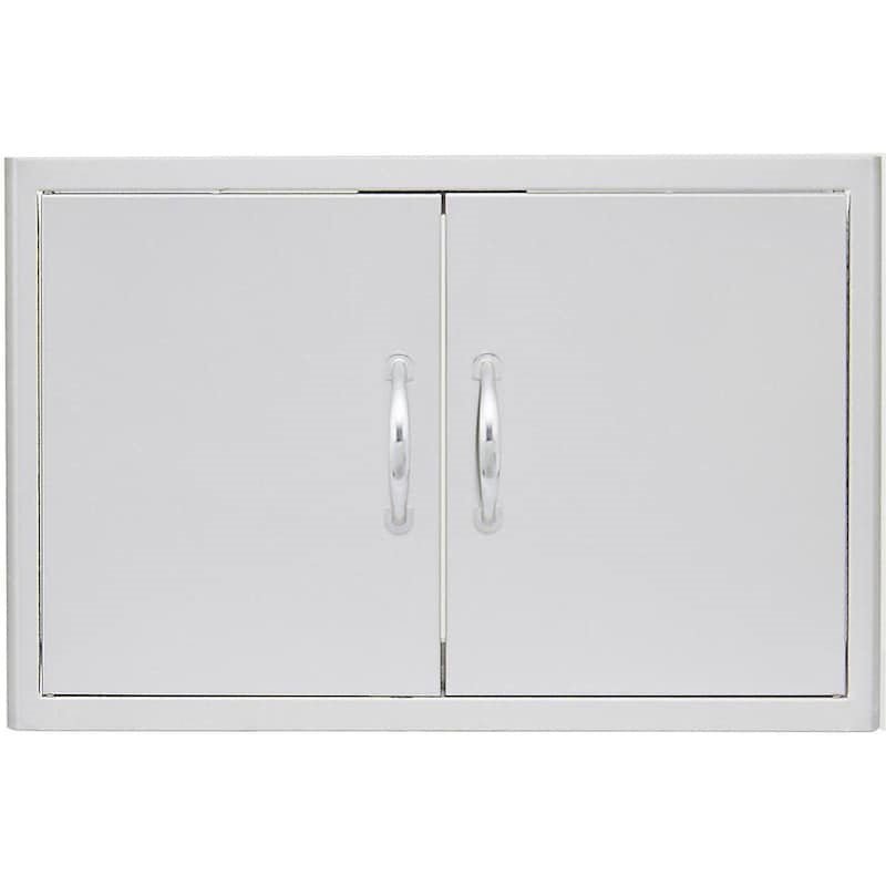 Blaze 32" Double Access Door With Paper Towel Holder in Stainless Steel (BLZ - AD32 - R - SC) - by Blaze Grills | Buy at Agent BBQ