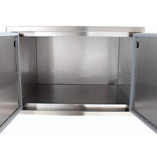 Blaze 32" Sealed Dry Storage Pantry With Shelf in Stainless Steel Finish (BLZ - DRY - STG) - by Blaze Grills | Buy at Agent BBQ