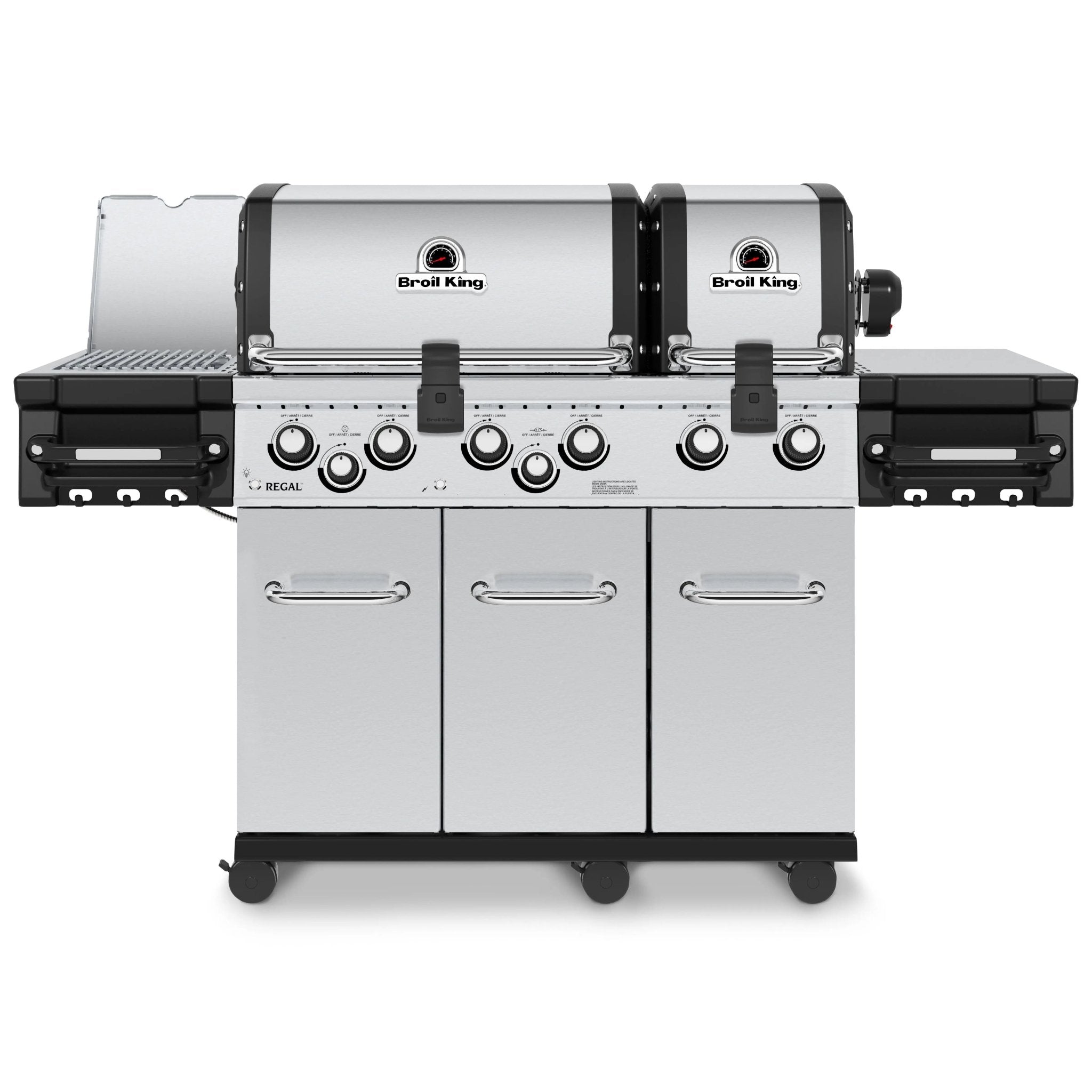 Broil King Regal S 690 Pro IR Freestanding Gas Grill – 6 Burners - by Broil King | Buy at Agent BBQ