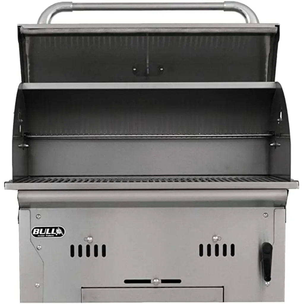 Bull 30" Bison Premium Built - In Charcoal Grill - by Bull Grills | Buy at Agent BBQ